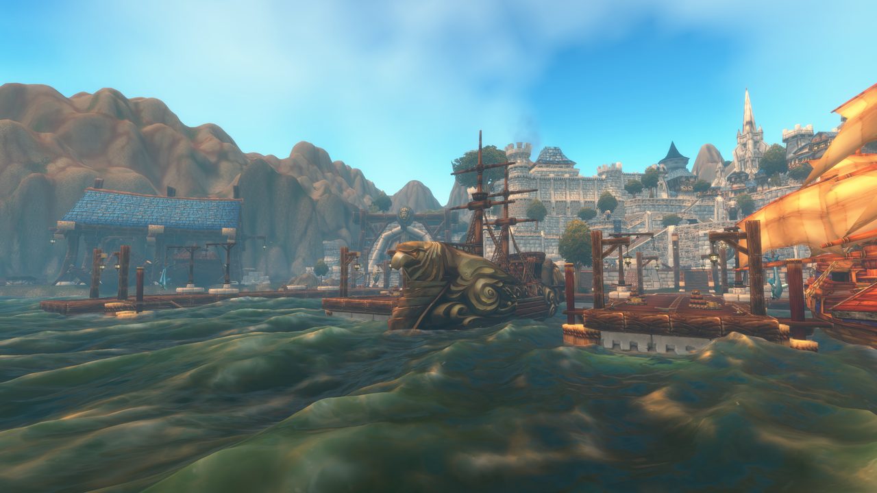 The new water rendering